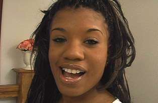 Nubian Hottie Goes Deep