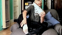 Hung Straight Boy Solo Stroke